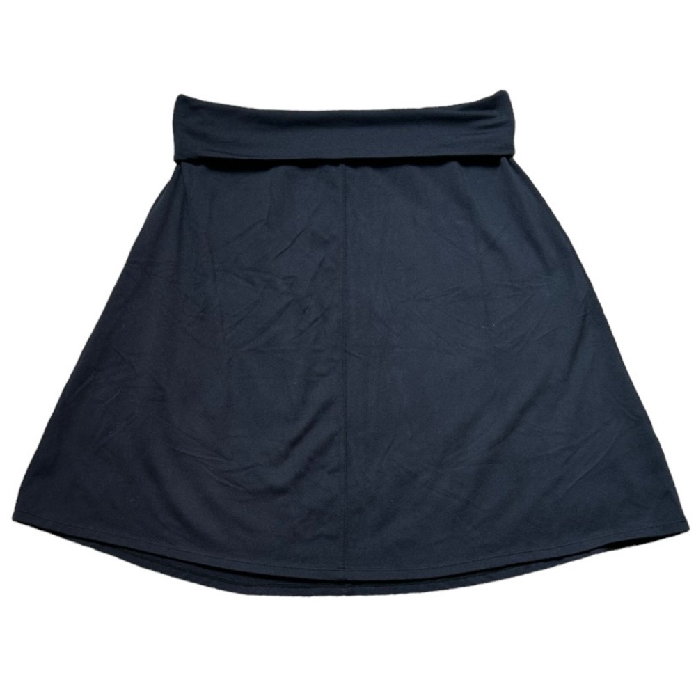 Women’s Black Athleta Fold Over Skirt Size Medium
